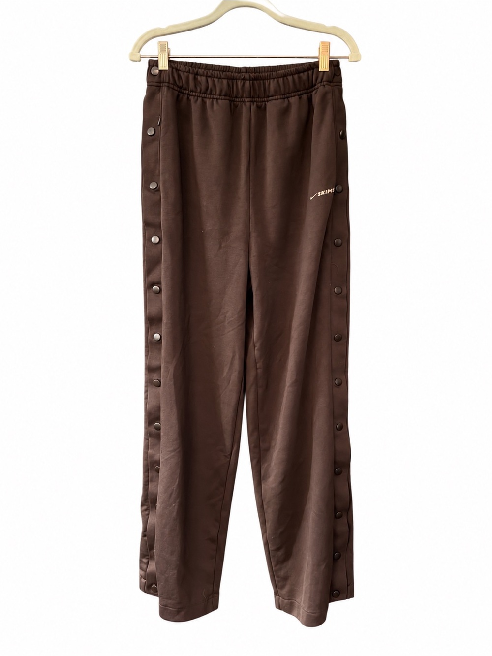 NikeSKIMS Snap Side Track Pants Brown Size S